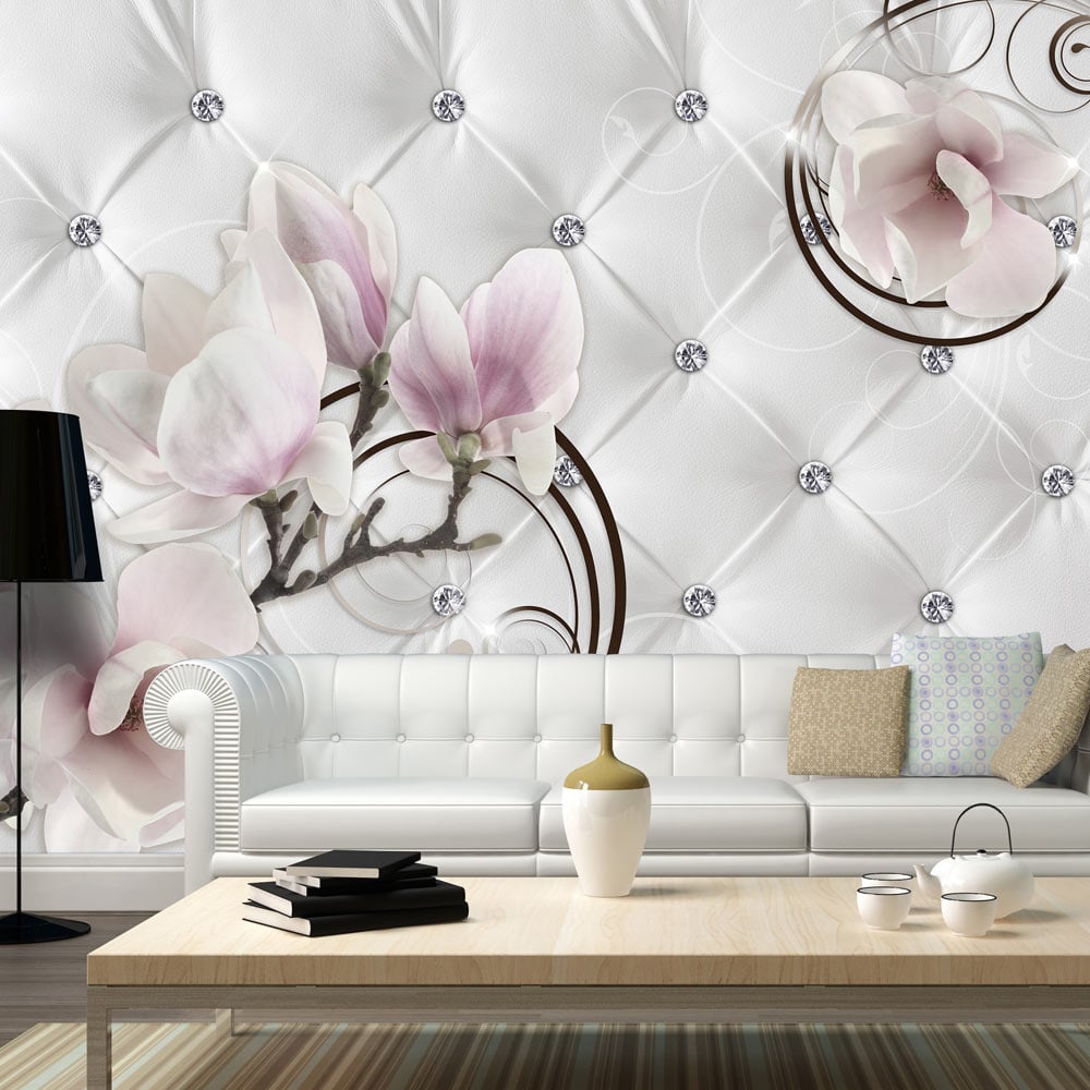 Zelfklevend fotobehang - Kersenbloesem Luxe, 8 maten, premium print afbeelding