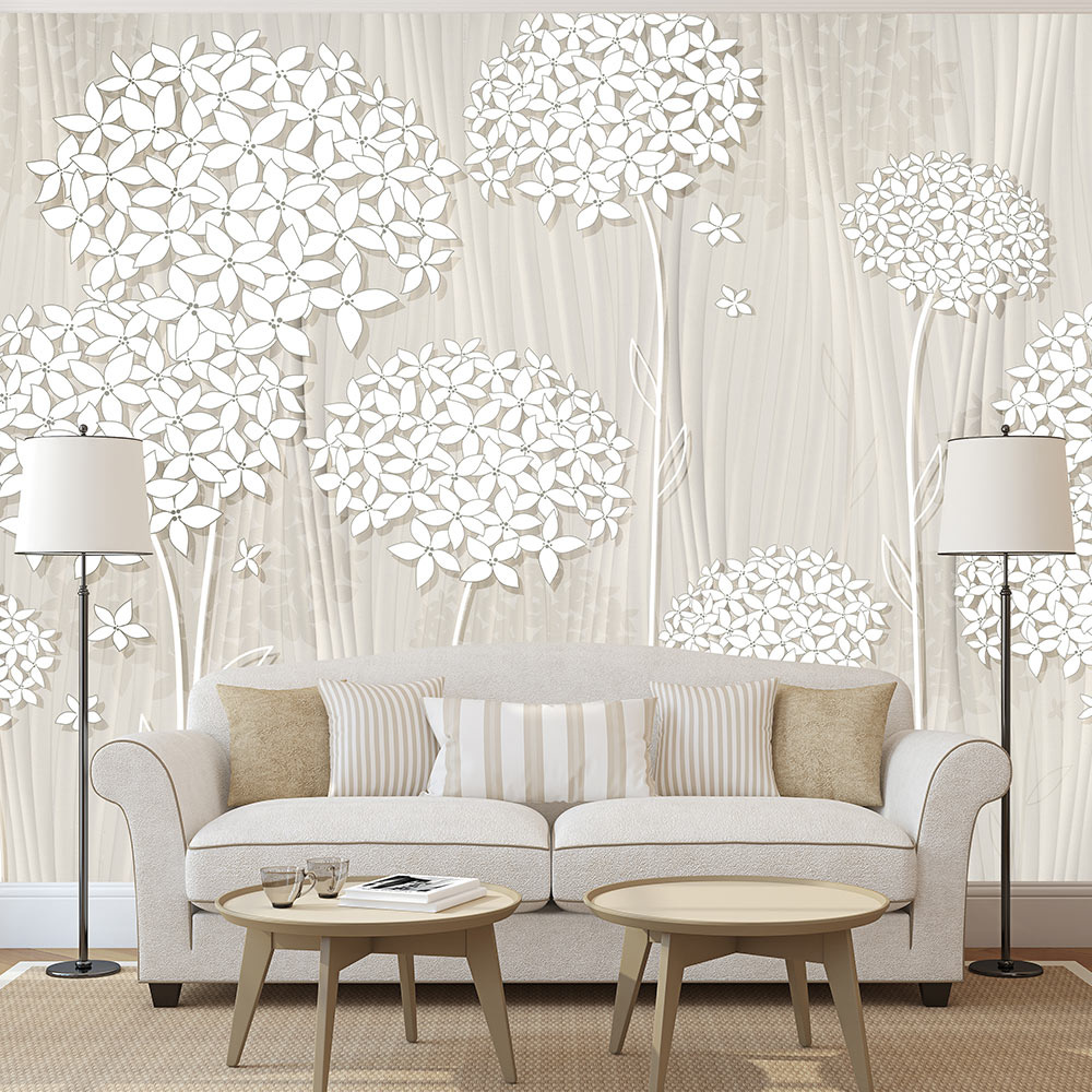 Zelfklevend fotobehang - Elegante bloemen , Premium Print afbeelding
