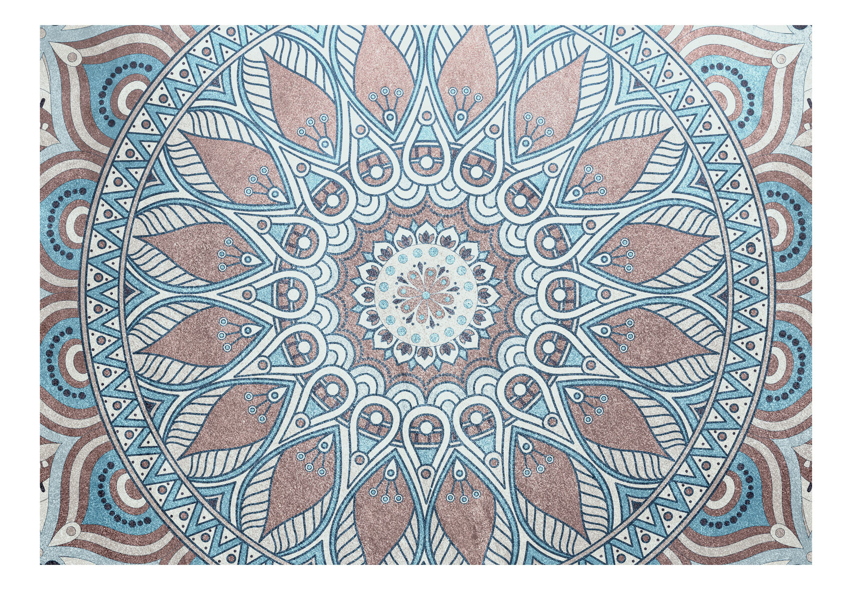 Zelfklevend fotobehang - Prachtige Mandala, Premium print