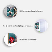 Ingelijste Poster - Banksy: Kies je wapen, Witte lijst met passe-partout Ingelijste Poster - Banksy: Kies je wapen, Witte lijst met passe-partout