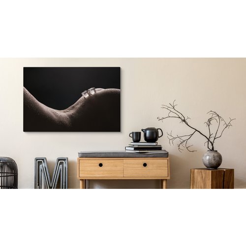 Schilderij - Smeltend ijs, premium print Schilderij - Smeltend ijs, premium print