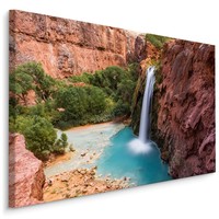 Schilderij - Waterval in Arizona, premium print Schilderij - Waterval in Arizona, premium print