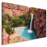 Schilderij - Waterval in Arizona, premium print