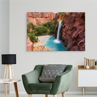 Schilderij - Waterval in Arizona, premium print Schilderij - Waterval in Arizona, premium print