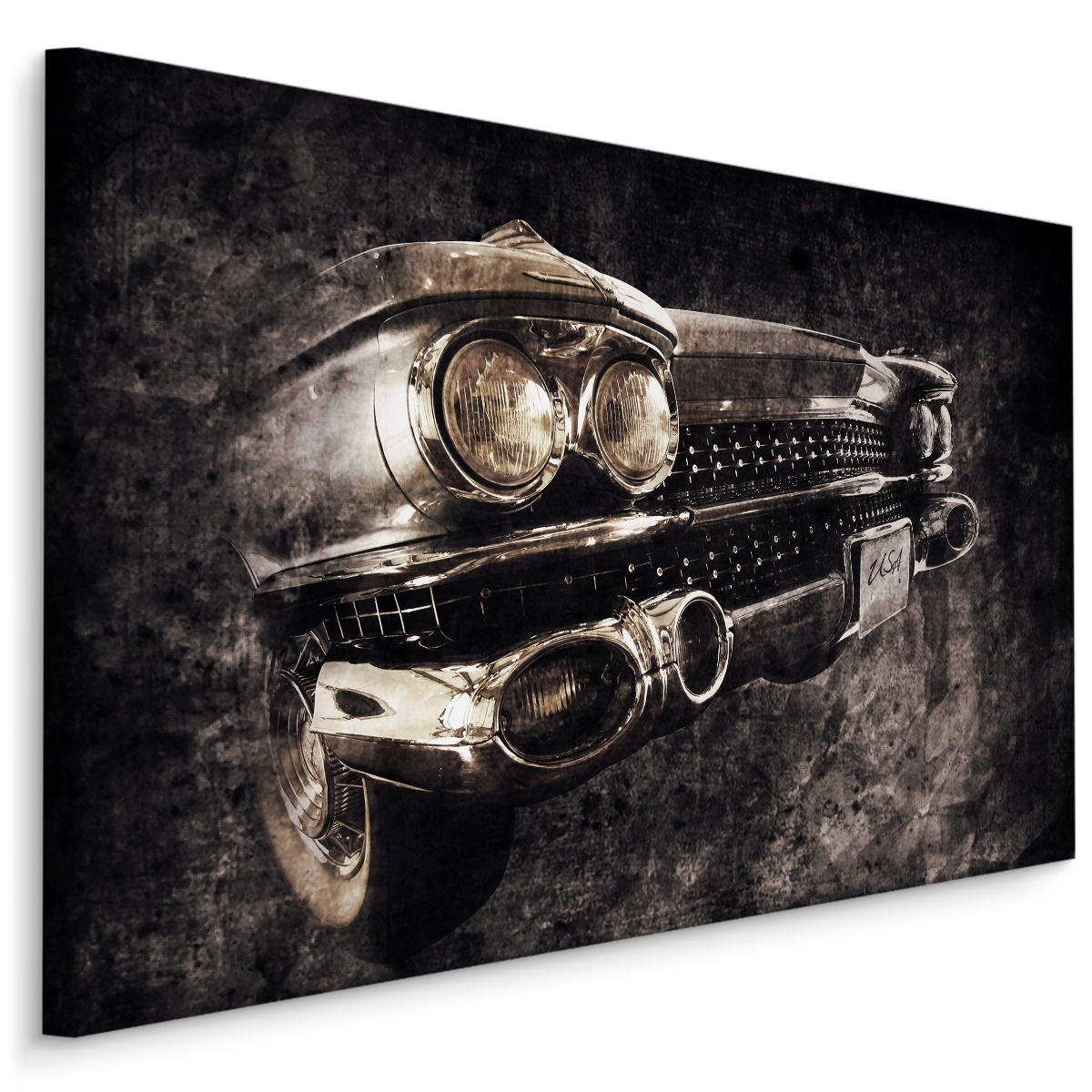 Schilderij - Amerikaanse Oldtimer, 5 maten, Premium Print afbeelding