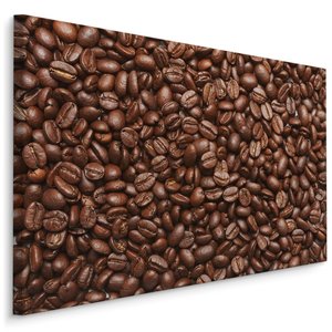 Schilderij - Geroosterde Koffiebonen, Premium Print, 5 maten Schilderij - Geroosterde Koffiebonen, Premium Print, 5 maten