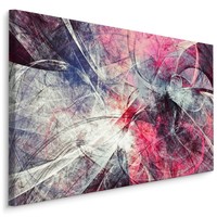 Schilderij - Abstracte Beweging, Premium Print