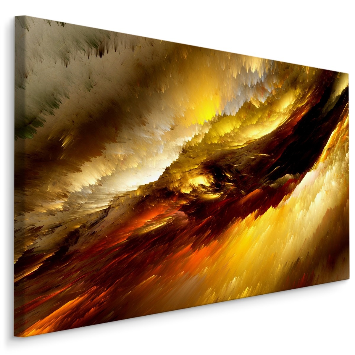 Schilderij - Abstract, Stormachtig, Premium Print