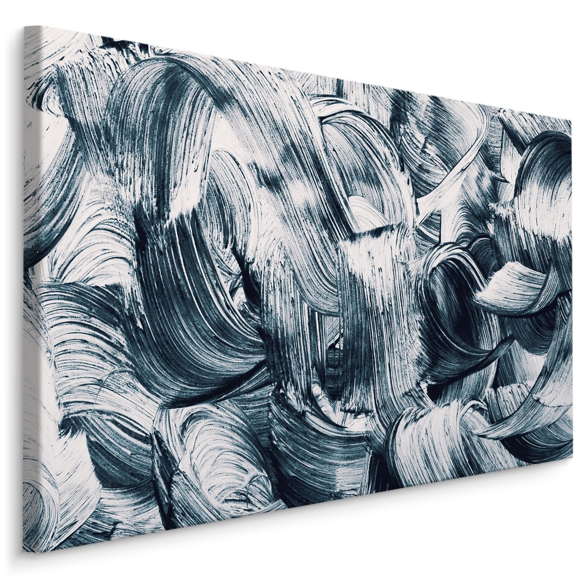 Schilderij - Abstractie in Grunge Stijl, Premium Print afbeelding