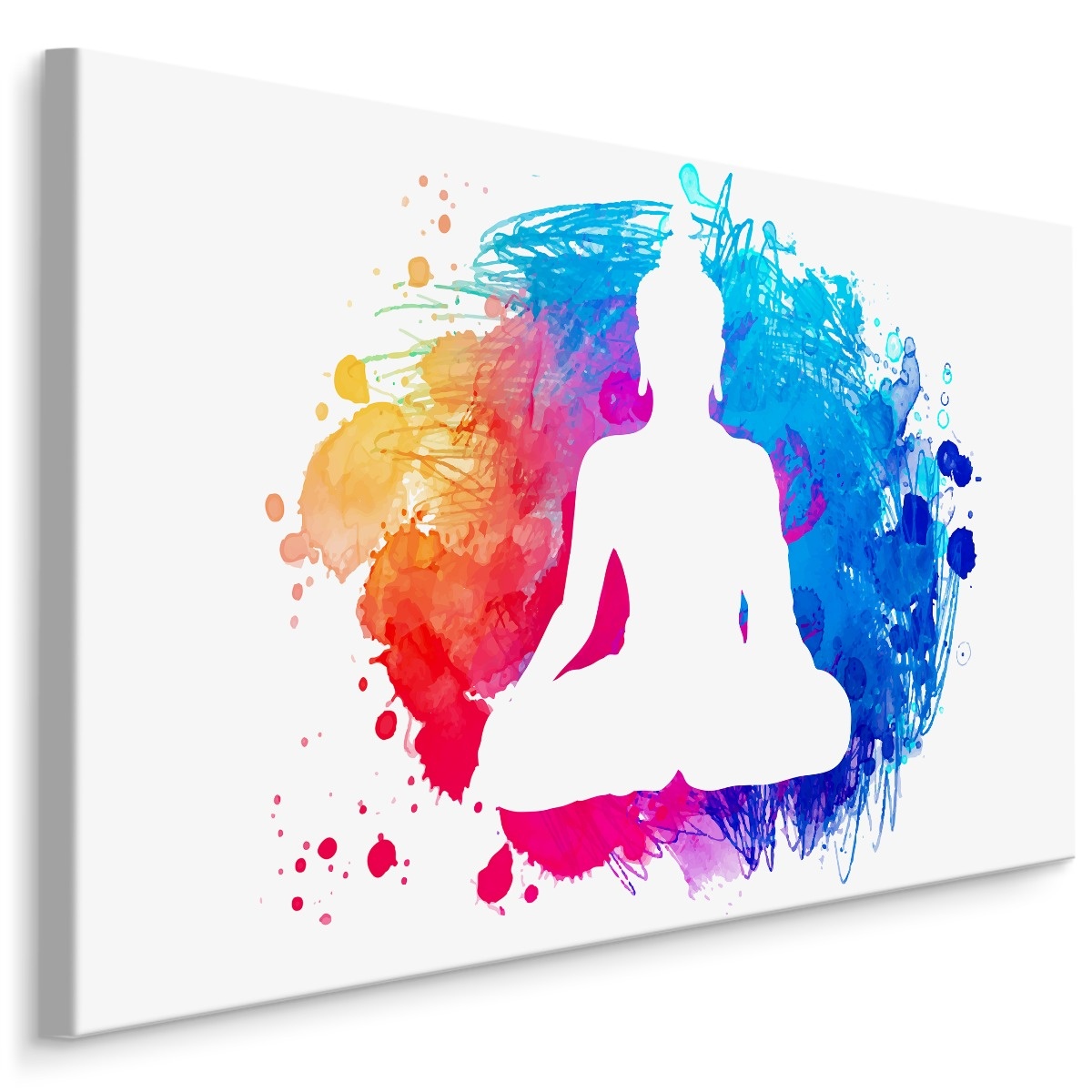 murando Schilderij op vlies canvas Boeddha 60x40 cm Print Wandschilderij 1 delen Canvasfoto Print Wandfoto Kunstdruk Woonkamer Decoratie Wanddecor Japan Abstract Ornament h A 10019 b a