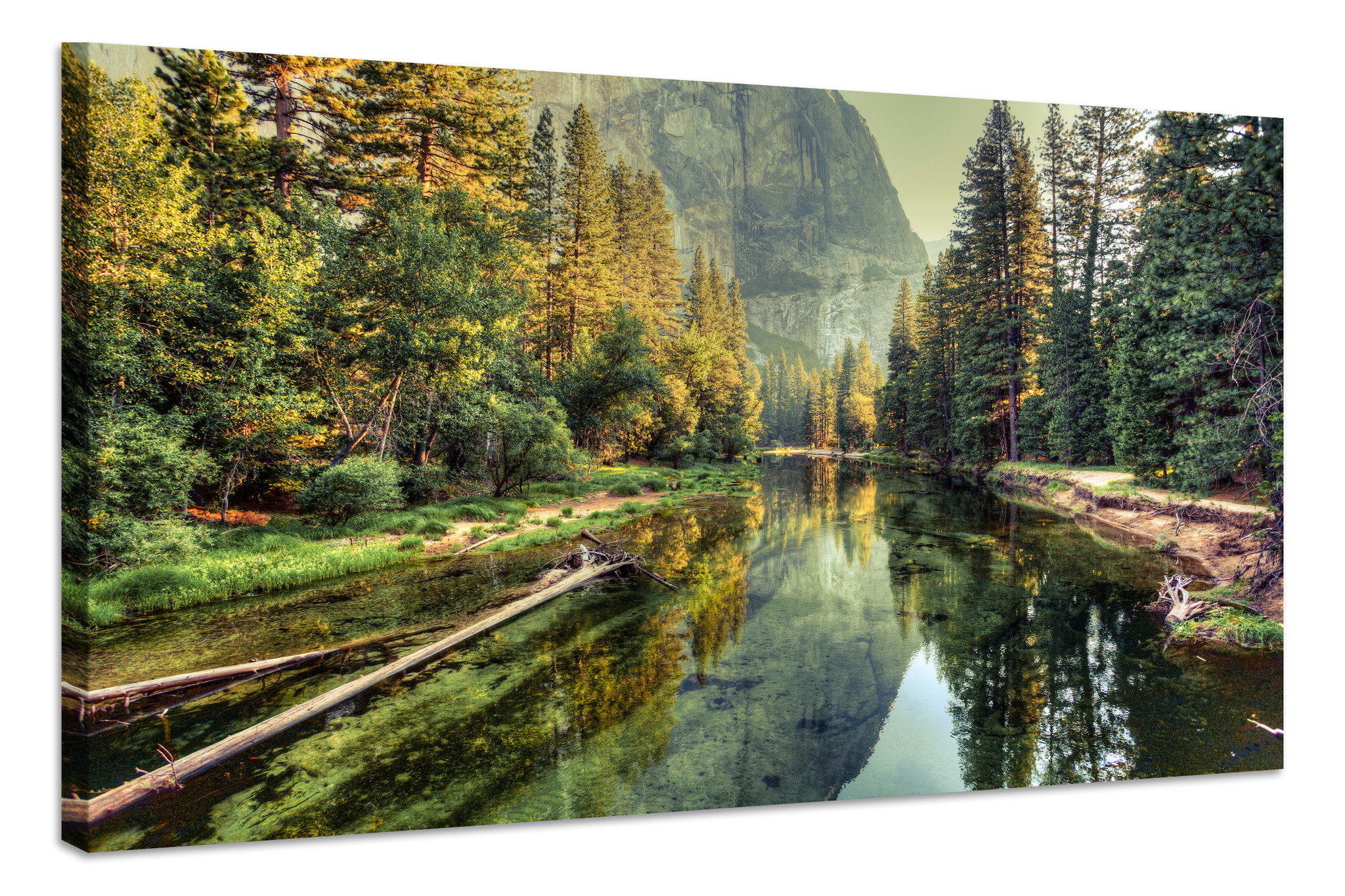 Schilderij - Yosemite National Park, Californië, Premium Print afbeelding