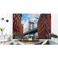 Photo wallpaper Bridge In New York City  Non-woven 300 x 210 cm FT-620-VE300-210