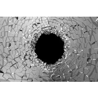 Photo wallpaper Abstract Tunnel 3D Effect Non-woven 90 x 60 cm FT-2053-VE90-60