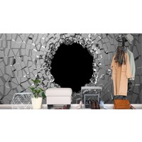 Photo wallpaper Abstract Tunnel 3D Effect Non-woven 90 x 60 cm FT-2053-VE90-60