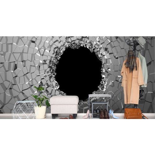 Photo wallpaper Abstract Tunnel 3D Effect Non-woven 90 x 60 cm FT-2053-VE90-60