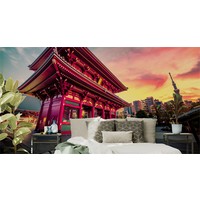 Fotobehang - Senso-ji tempel in Tokio, Japan, te koop in 11 maten, inclusief behanglijm