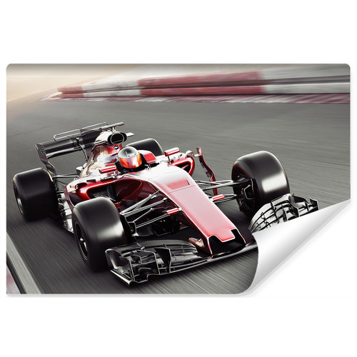 Fotobehang - Formule I auto op het circuit, F1, 11 maten, Premium print, incl behanglijm