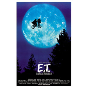 Karo-art Poster- ET, the Extra Terrestrial 1982, Originele Filmposter, Premium Print, Professioneel Fotopapier