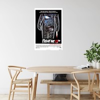 Karo-art Poster - Friday the 13th, Vrijdag de 13e, Originele Filmposter, Premium Print