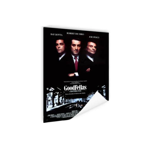 Karo-art Poster - Goodfellas, een Martin Scorsese Film, Originele Filmposter, Premium Print