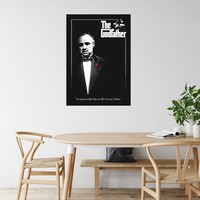 Karo-art Poster - The Godfather,  I'm gonna make him an offer..... Originele Filmposter, Premium Kwaliteit