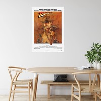 Karo-art Poster - Indiana Jones, The raiders of the Lost Ark, Filmposter, Premium Print