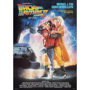 Karo-art Poster- Back to the Future II - Michael J Fox, Originele Filmposter, Premium Print, Professioneel Fotopapier Karo-art Poster- Back to the Future II - Michael J Fox, Originele Filmposter, Premium Print, Professioneel Fotopapier
