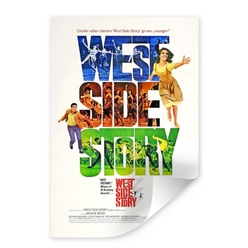 Karo-art Poster - West Side Story, Originele Filmposter, Premium Print