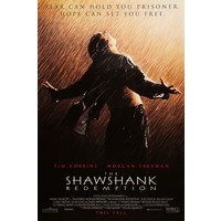 Karo-art Poster - The Shawshank Redemption, Iconische foto, Premium print