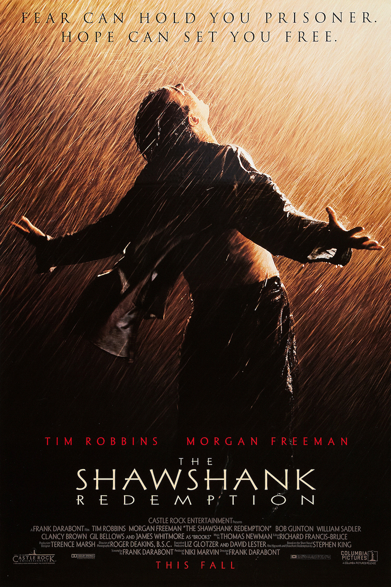 Poster - The Shawshank Redemption, Iconische foto, Premium print, incl bevestigingsmateriaal