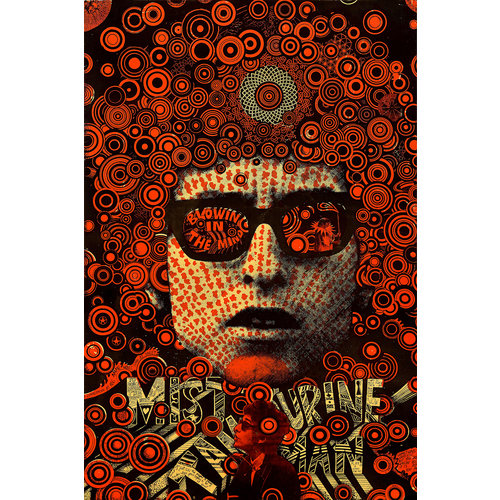 Karo-art Poster - Mr Tambourine Man, 1967, psychedelic