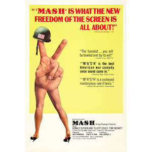 Karo-art Poster - MASH, 1970 - Originele Film poster, Premium Print, Professioneel Fotopapier Karo-art Poster - MASH, 1970 - Originele Film poster, Premium Print, Professioneel Fotopapier
