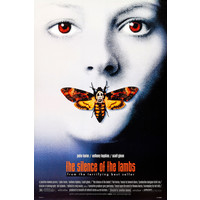 Karo-art Poster - The Silence of the Lambs, originele filmposter, Verpakt in stevige kartonnen rolkoker