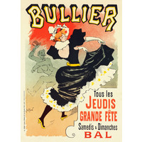 Karo-art Poster - Bullier, Pour Le bal, 1899, Premium Print, verpakt in stevige kartonnen rolkoker