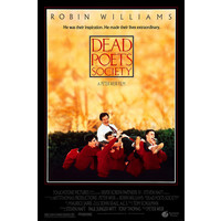 Karo-art Poster - Robin Williams in Dead Poets Society, Originele Filmposter, Stevig verpakt in kartonnen rolkoker