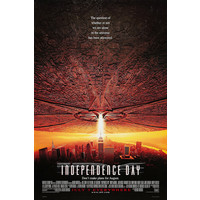 Karo-art Poster - Independence Day,  1996 science fiction actiefilm, Originele Filmposter, Premium Print