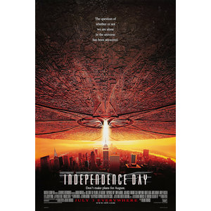Karo-art Poster - Independence Day, 1996, Originele Filmposter, Premium Print, Professioneel Fotopapier Karo-art Poster - Independence Day, 1996, Originele Filmposter, Premium Print, Professioneel Fotopapier