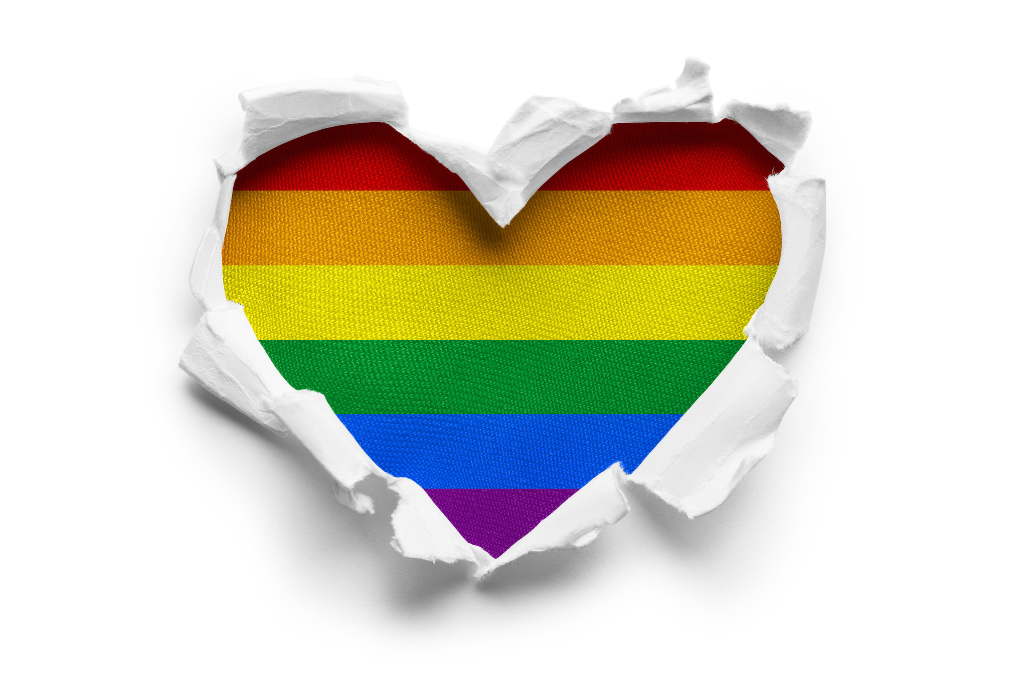 Afbeelding op acrylglas - Gay pride, LGBT , love - regenboog , Multikleur , 3 maten , Wanddecoratie afbeelding