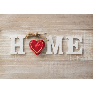 Karo-art Afbeelding op acrylglas - Home  sweet home, 3 maten Karo-art Afbeelding op acrylglas - Home  sweet home, 3 maten