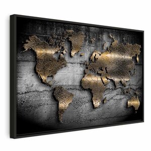 Schilderij - Jewels of the World (1 Part) Wide