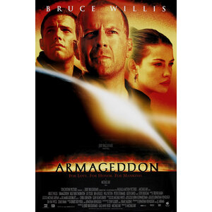 Karo-art Poster - Armageddon 1998, Originele Filmposter, Premium Print, Professioneel Fotopapier Karo-art Poster - Armageddon 1998, Originele Filmposter, Premium Print, Professioneel Fotopapier