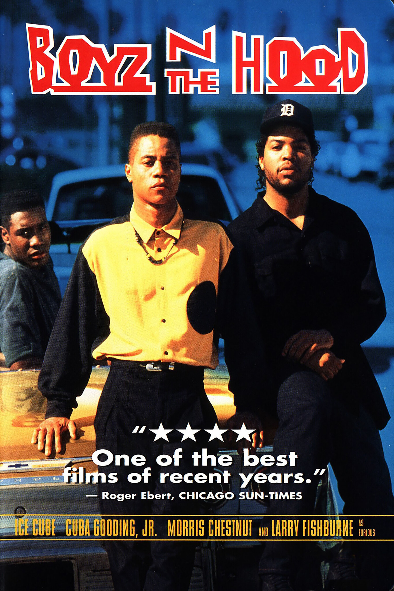 Poster -Boyz in de Hood,1991, Originele Filmposter, Premium Print, Professioneel Fotopapier afbeelding
