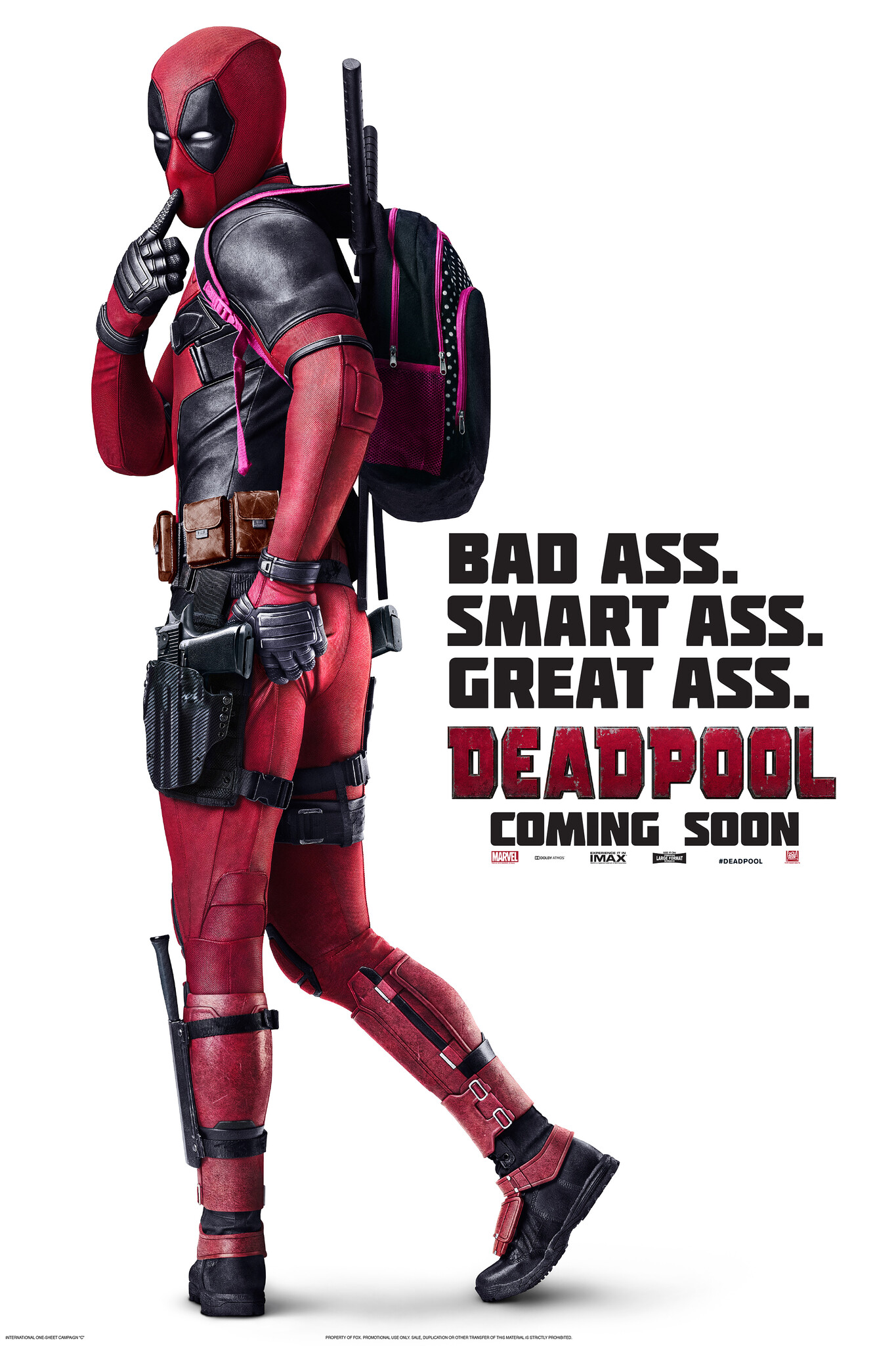 Poster-Deadpool, Originele Filmposter, Premium Print, Professioneel Fotopapier Poster-Deadpool, Originele Filmposter, Premium Print, Professioneel Fotopapier