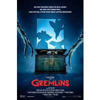 Poster-Gremlins,1984, Originele Filmposter, Premium Print, Professioneel Fotopapier Karo-art Poster-Gremlins,1984, Originele Filmposter, Premium Print, Professioneel Fotopapier