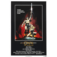 Poster- Conan the Barbarian, 1982 ,Originele Filmposter, Premium Print, Professioneel Fotopapier Karo-art Poster- Conan the Barbarian, 1982 ,Originele Filmposter, Premium Print, Professioneel Fotopapier