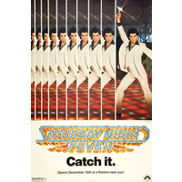 Poster- Saterday Night Fever,1977, Originele Filmposter, Premium Print, Professioneel Fotopapier Karo-art Poster- Saterday Night Fever,1977, Originele Filmposter, Premium Print, Professioneel Fotopapier