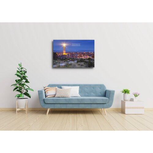 Schilderij - Vuurtoren Brandaris, Terschelling - 120x80