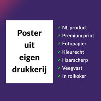 Karo-art Poster - Indianapolis Motorspeedway, 1909. 50x75cm,Premium Print, verpakt in stevige kartonnen rolkoker