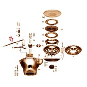 tuyau de graissage centralisé 4x300 mm