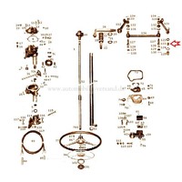 Bush steering leirolarm